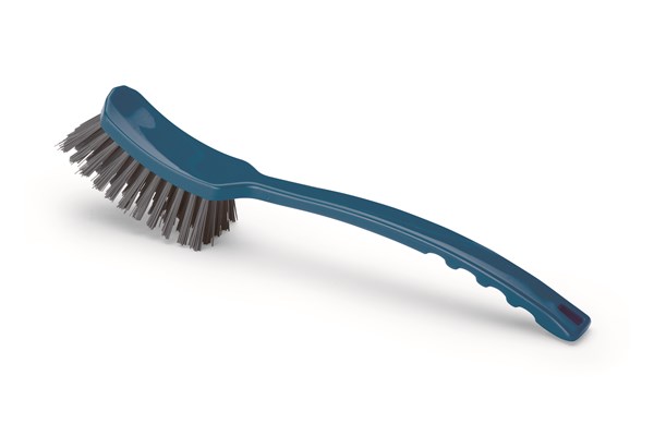 Detectable long handle brush - Dark Blue - Medium bristle picture