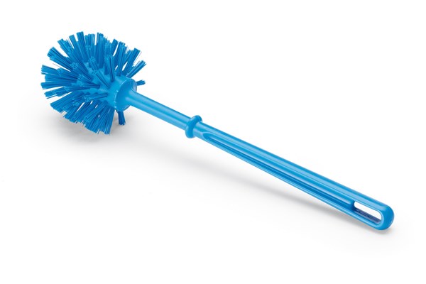 Tube brush with handle ø 80 mm - Blue - Medium bristle picture