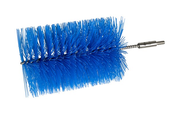 Interchangeable tube brush ø 100 mm - Blue - Medium bristle picture