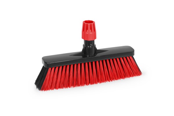 Industrial soft broom - Red picture