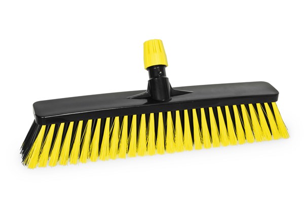 Industrial push broom 45 cm - Yellow picture